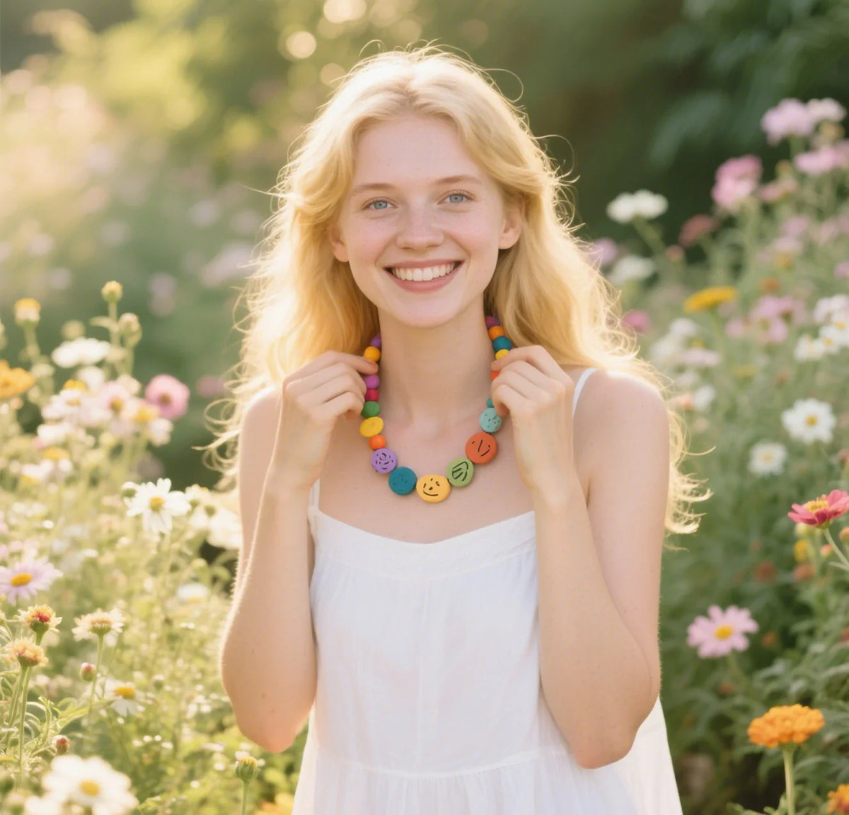 enjoying polymer clay jewelry