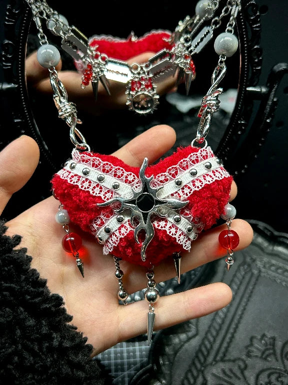 Zoaleo Shop Vampy Heart Necklace