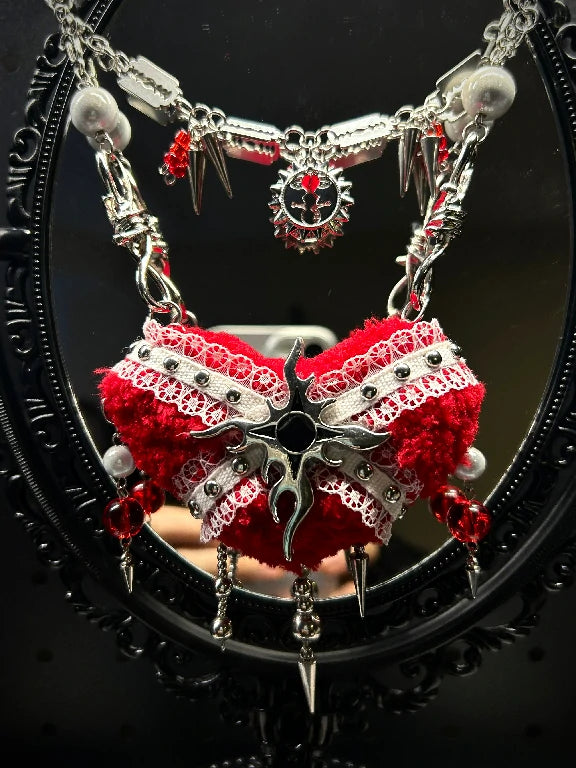 Zoaleo Shop Vampy Heart Necklace