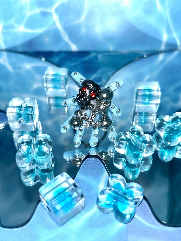 Zoaleo Shop Blue Coral Reefs Ring