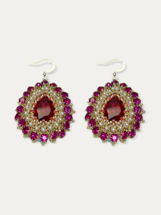 FoxHeart Handmade Count Yves Theme Earrings
