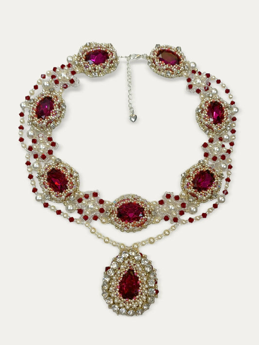FoxHeart Handmade Count Yves Theme Necklace